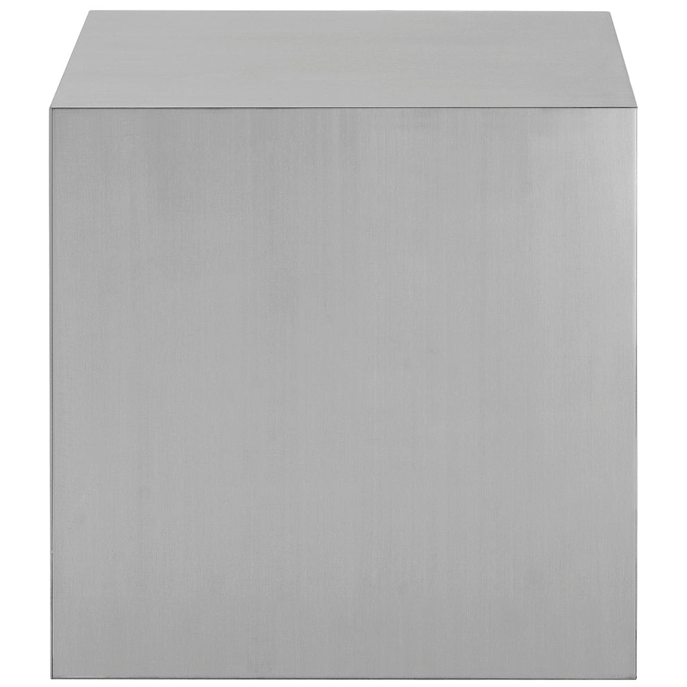 Modway Cast Stainless Steel Side Table - Silver - EEI-2097 | Side Tables | Modishstore - 4