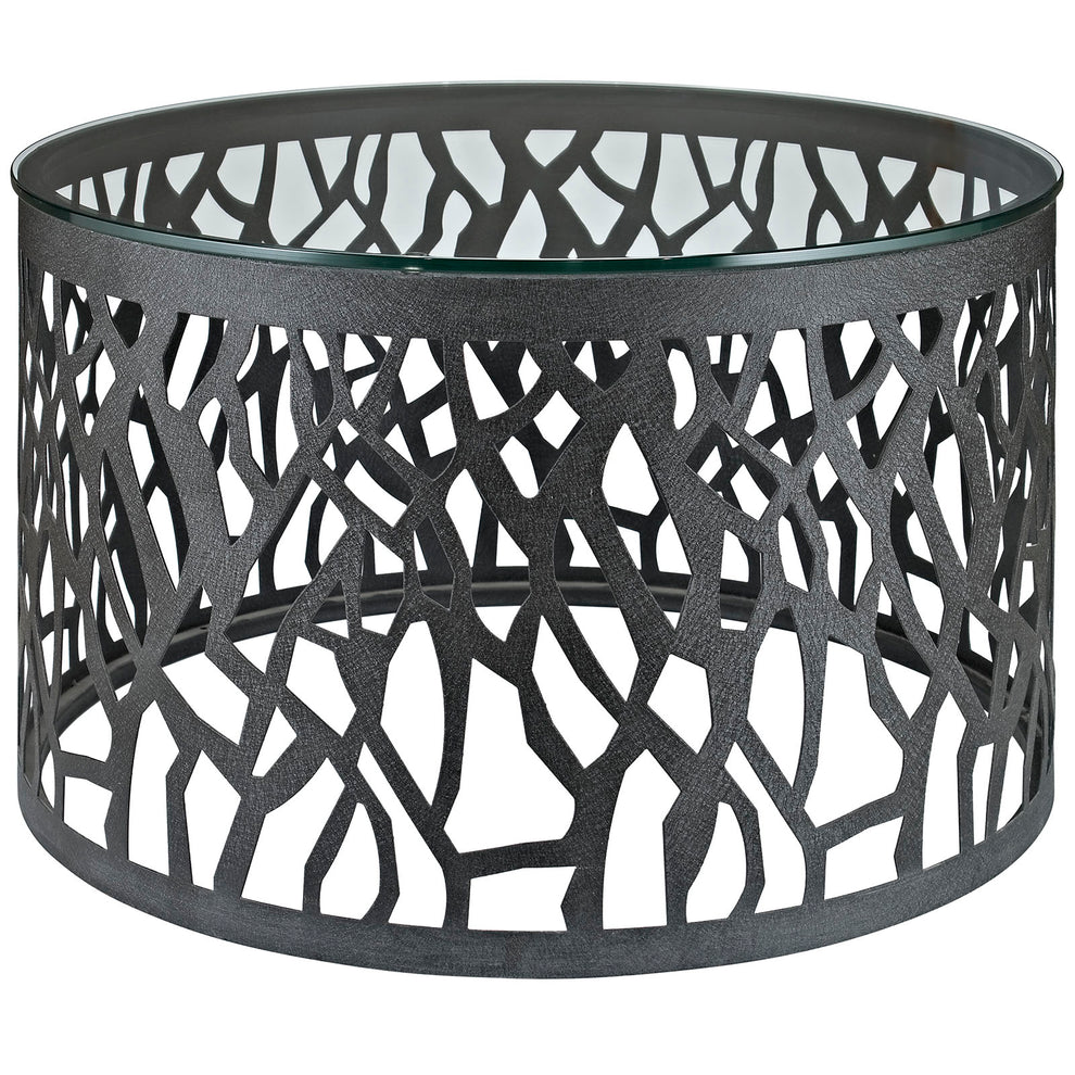 Shadow Glass Top Side Table By Modway - EEI-2105 | Side Tables | Modishstore - 3