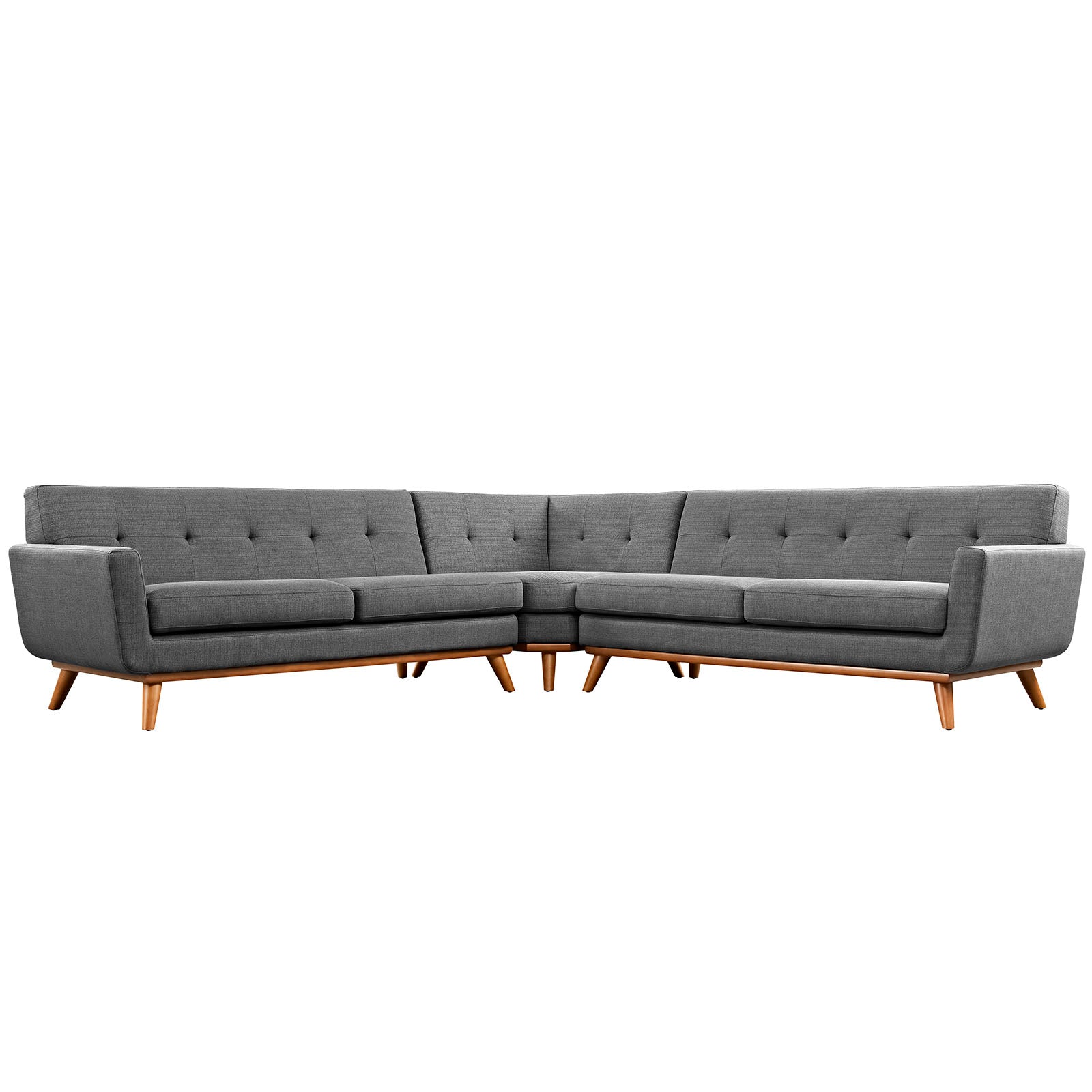 Modway Engage L-Shaped Sectional Sofa | Sofas | Modishstore-25