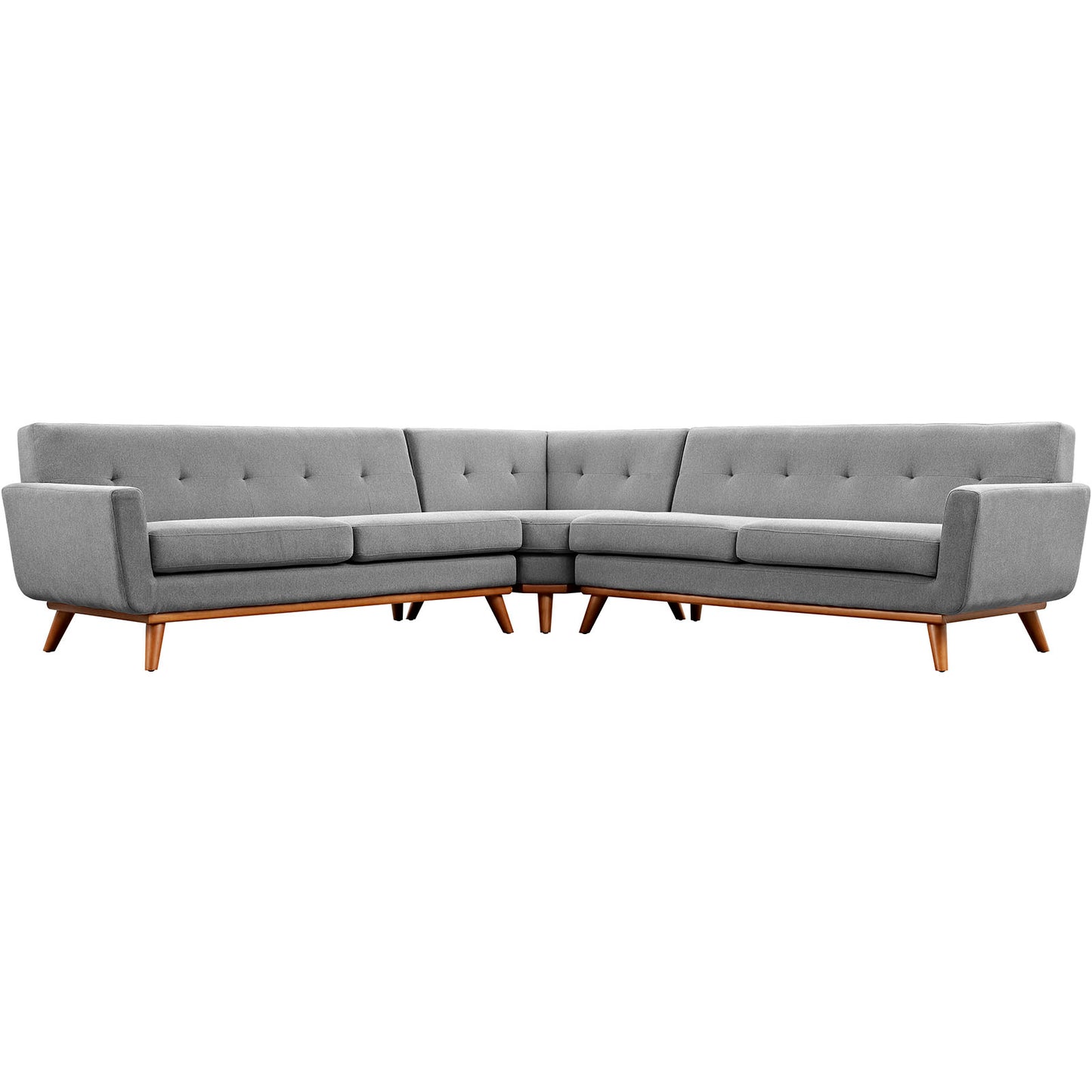 Modway Engage L-Shaped Sectional Sofa | Sofas | Modishstore-31