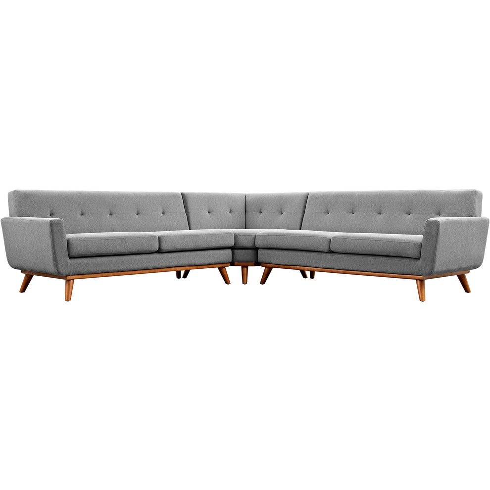 Modway Engage L-Shaped Sectional Sofa - EEI-2108 | Sectional | Modishstore - 19