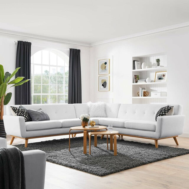 Modway Engage L-Shaped Sectional Sofa | Sofas | Modishstore-45