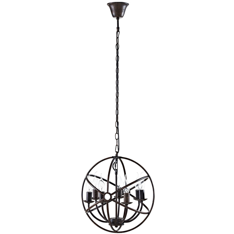 Modway Atom Chandelier - Brown - EEI-2112 | Chandeliers | Modishstore - 4