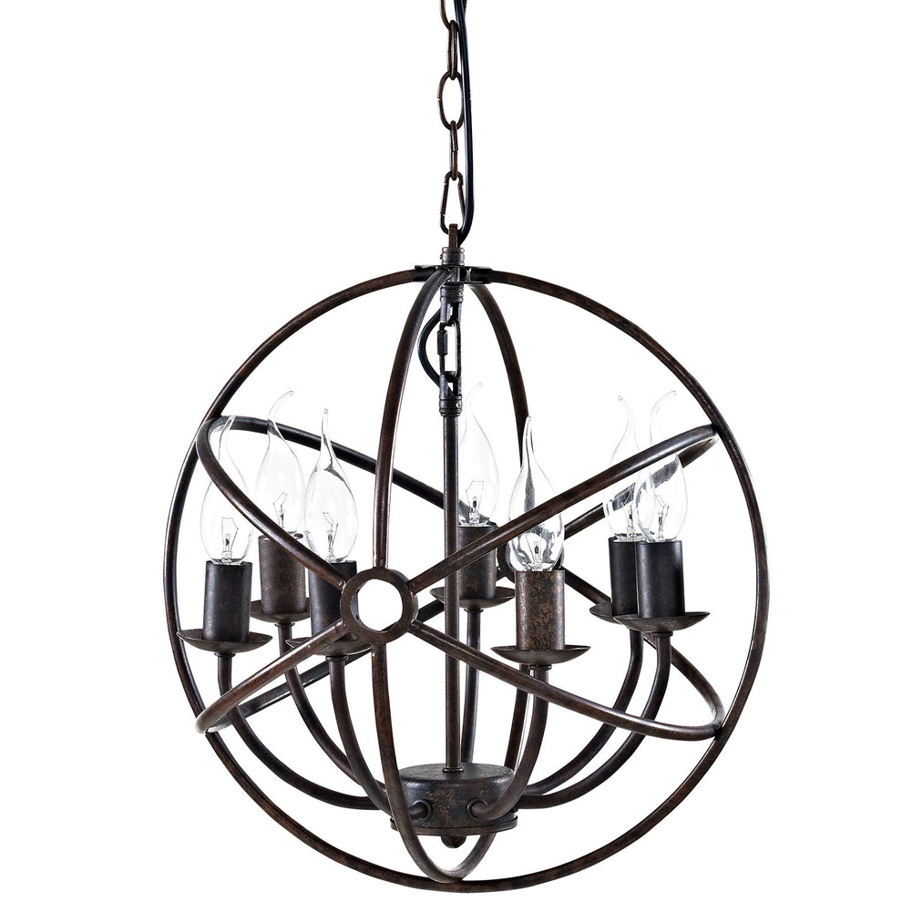 Modway Atom Chandelier - Brown - EEI-2112 | Chandeliers | Modishstore - 3