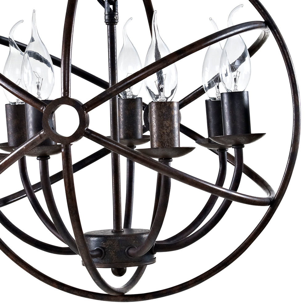 Modway Atom Chandelier - Brown - EEI-2112 | Chandeliers | Modishstore - 2