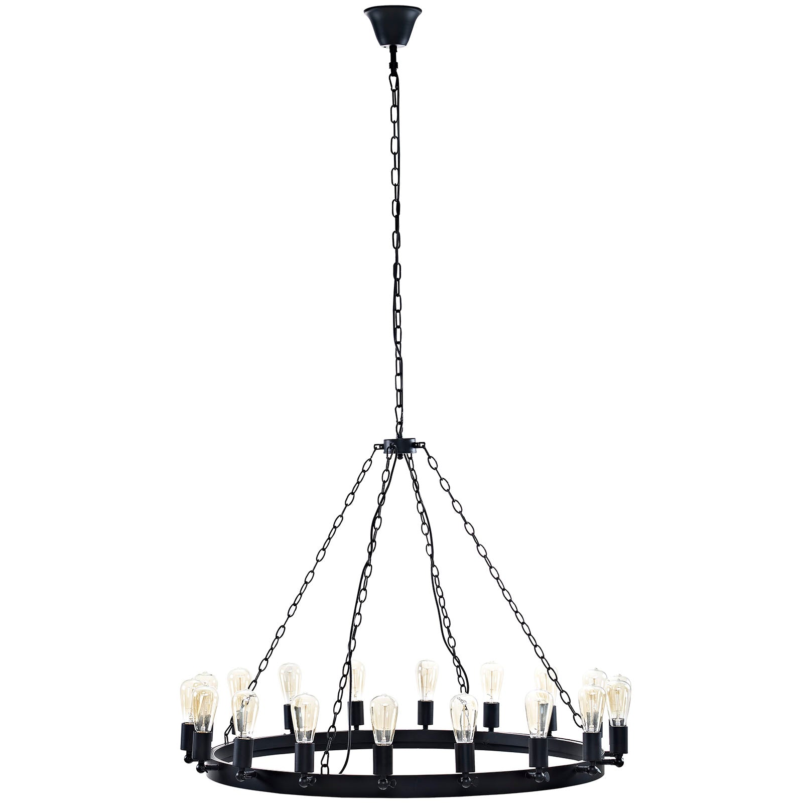 Modway Teleport 43" Chandelier - Brown - EEI-2117 | Chandeliers | Modishstore - 2