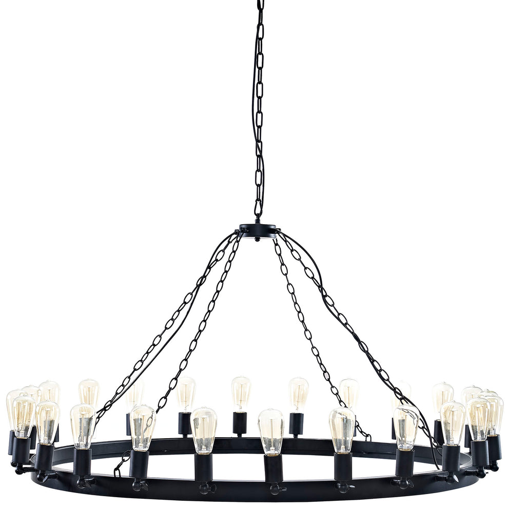 Modway Teleport 52" Chandelier - Brown - EEI-2118 | Chandeliers | Modishstore - 2