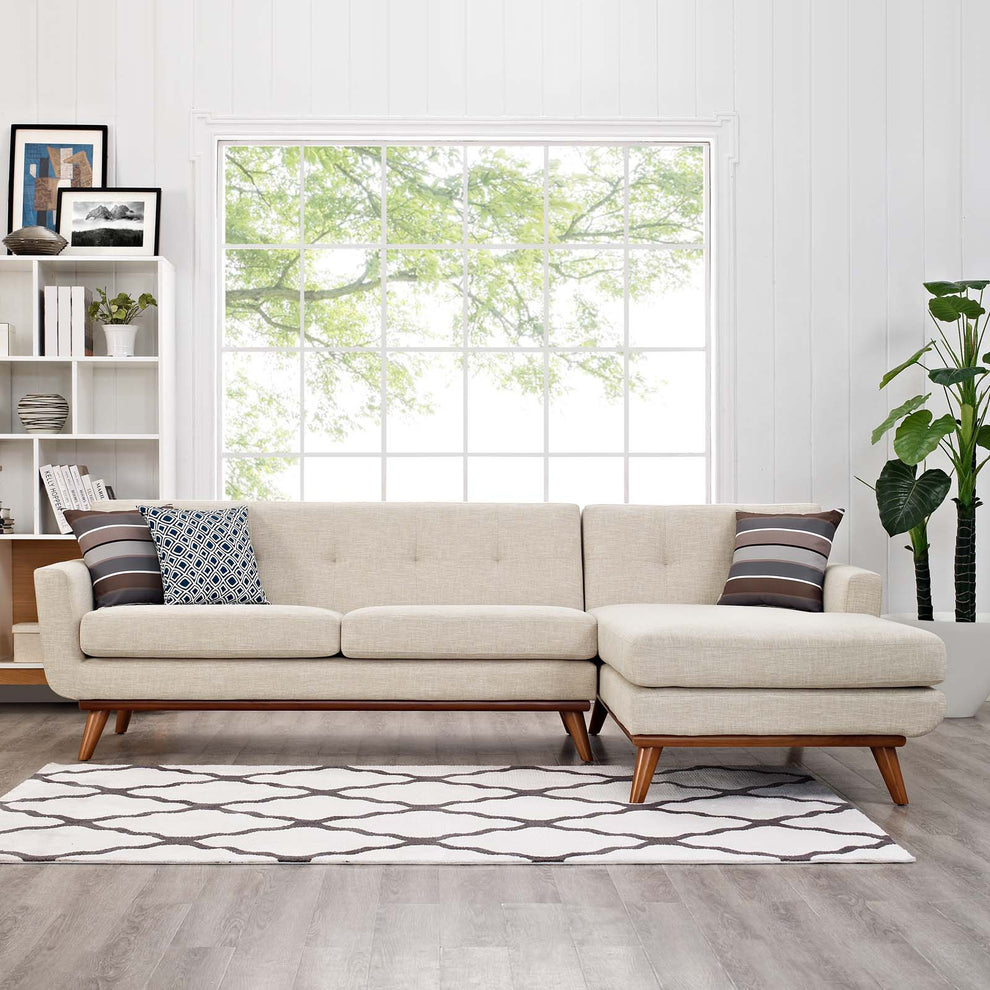Modway Engage Right-Facing Sectional Sofa - EEI-2119 | Sectional | Modishstore - 1