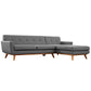 Modway Engage Right-Facing Sectional Sofa | Sofas | Modishstore-12