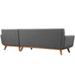 Modway Engage Right-Facing Sectional Sofa | Sofas | Modishstore-26