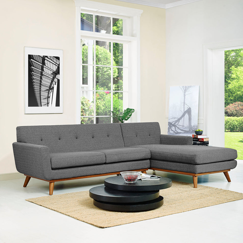 Modway Engage Right-Facing Sectional Sofa - EEI-2119 | Sectional | Modishstore - 6