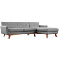 Modway Engage Right-Facing Sectional Sofa - EEI-2119 | Sectional | Modishstore - 16