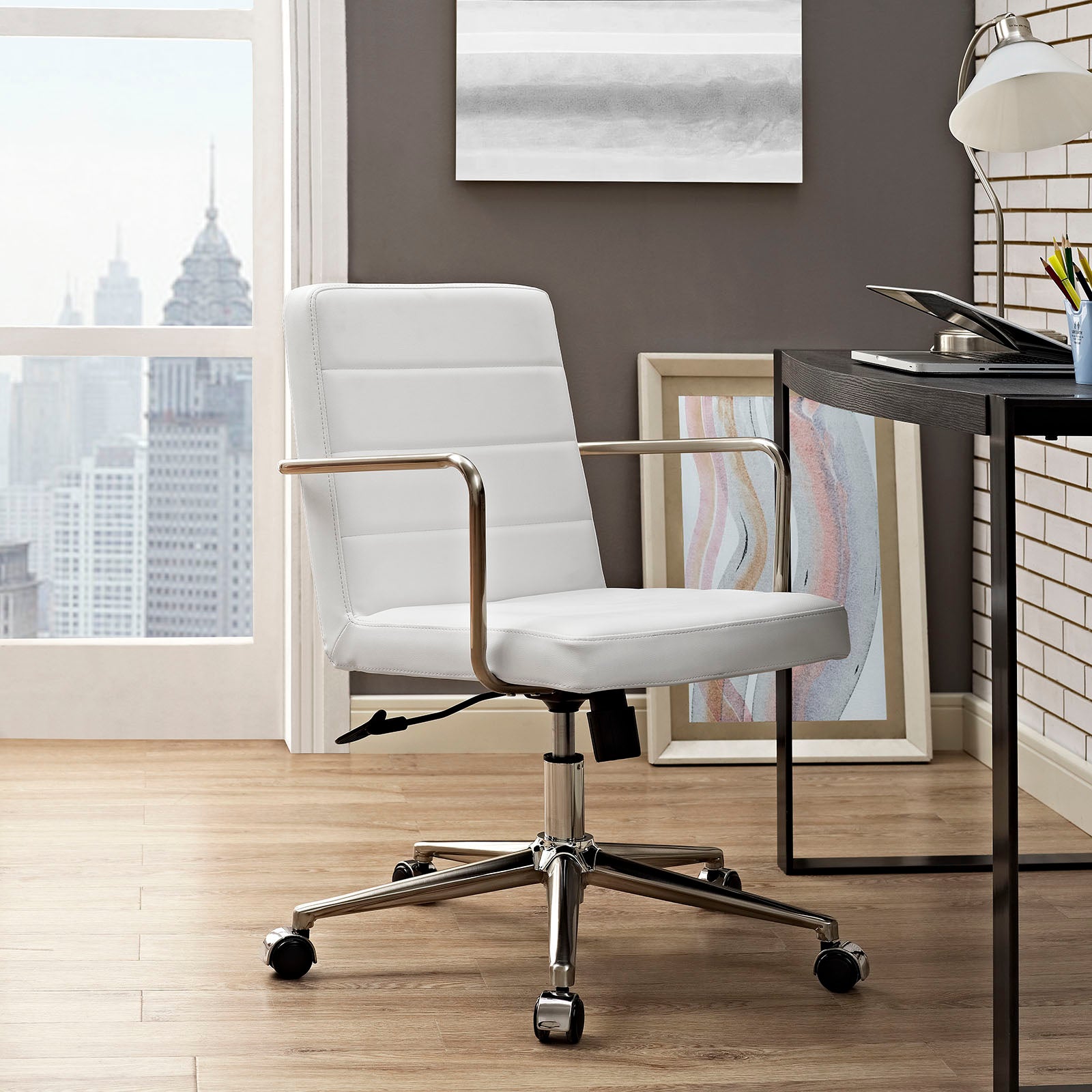Cavalier Mid Back Office Chair By Modway - EEI-2125 | Office Chairs | Modishstore - 1