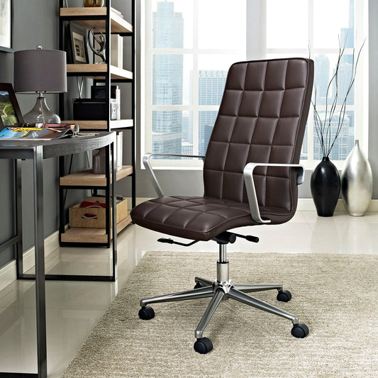 Tile Highback Office Chair By Modway - EEI-2126 | Office Chairs | Modishstore - 1
