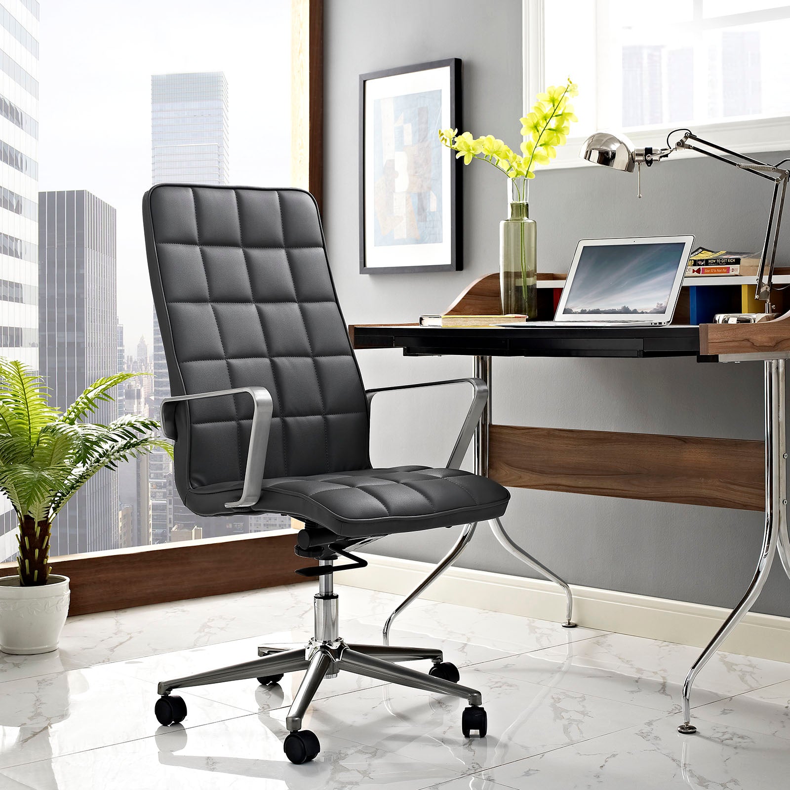 Tile Highback Office Chair By Modway - EEI-2126 | Office Chairs | Modishstore - 5