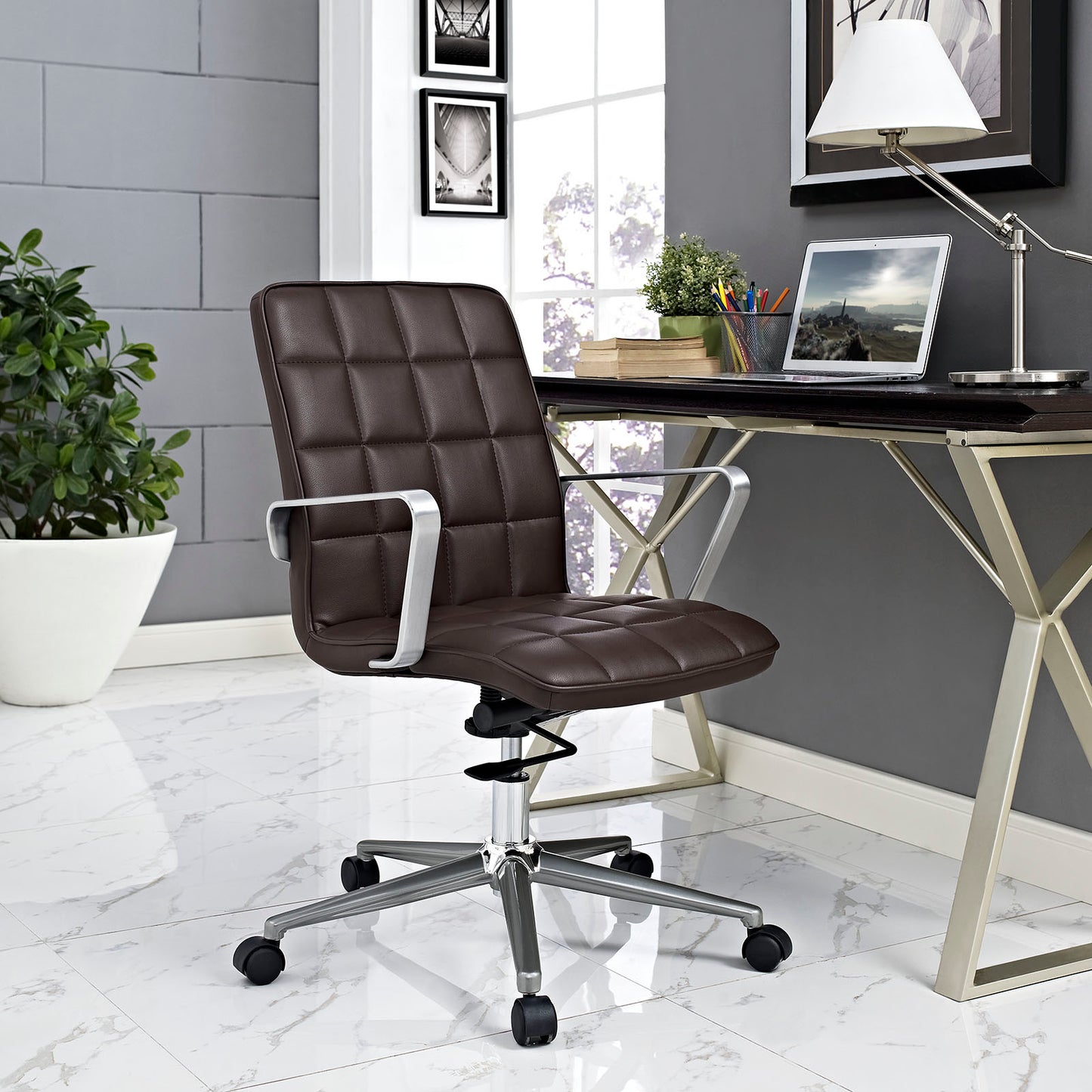Tile Office Chair By Modway - EEI-2127 | Office Chairs | Modishstore - 1