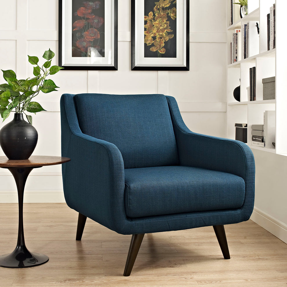 Verve Upholstered Fabric Armchair By Modway - EEI-2128 | Armchairs | Modishstore - 1