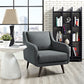 Verve Upholstered Fabric Armchair By Modway - EEI-2128 | Armchairs | Modishstore - 6