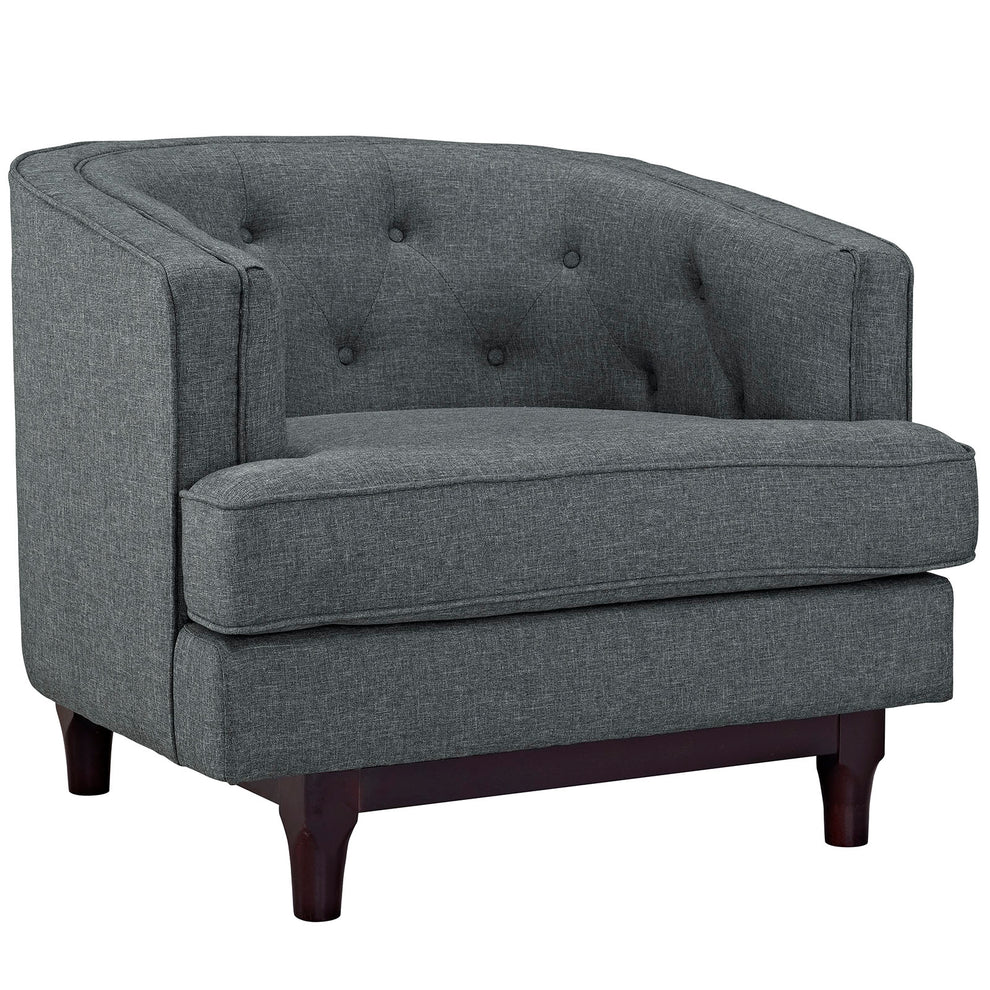 Modway Coast Upholstered Armchair - EEI-2130 | Armchairs | Modishstore - 2
