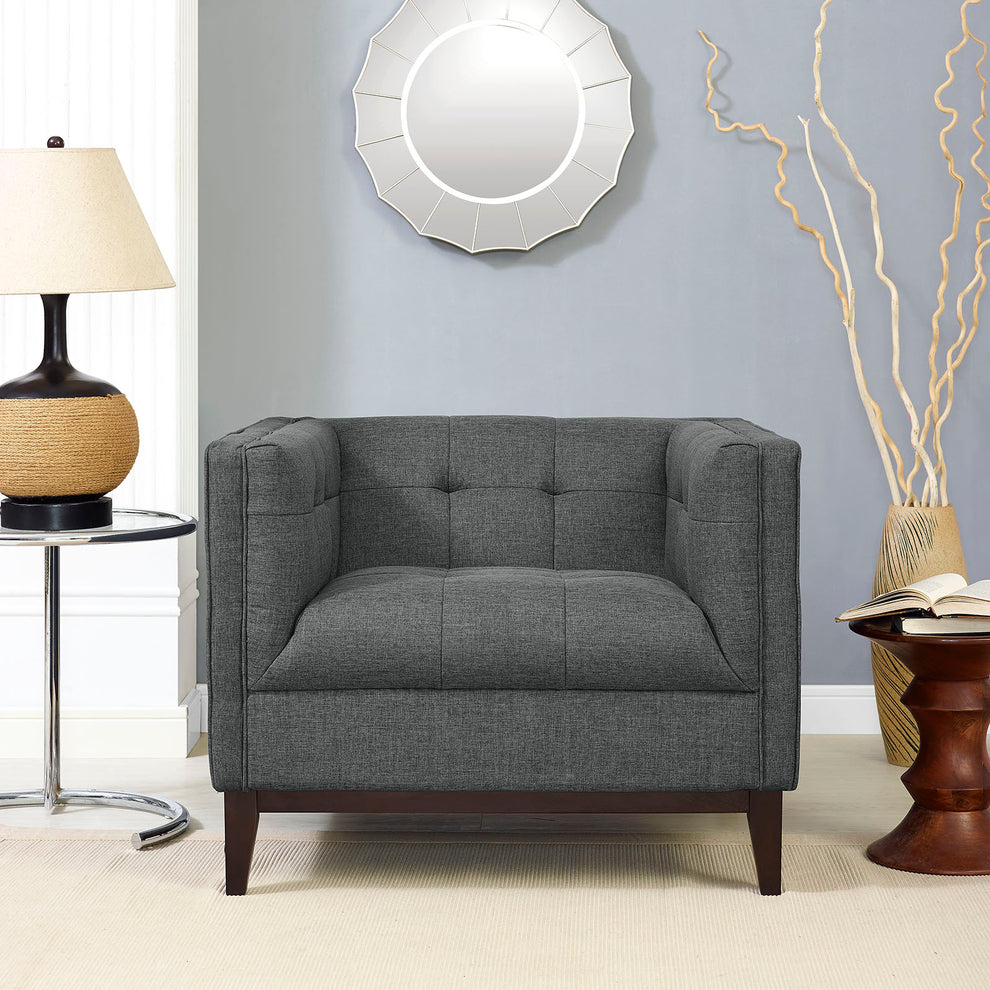 Modway Serve Upholstered Armchair - EEI-2134 | Armchairs | Modishstore - 1