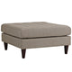 Modway Empress Upholstered Large Ottoman - EEI-2139 | Ottomans | Modishstore - 5