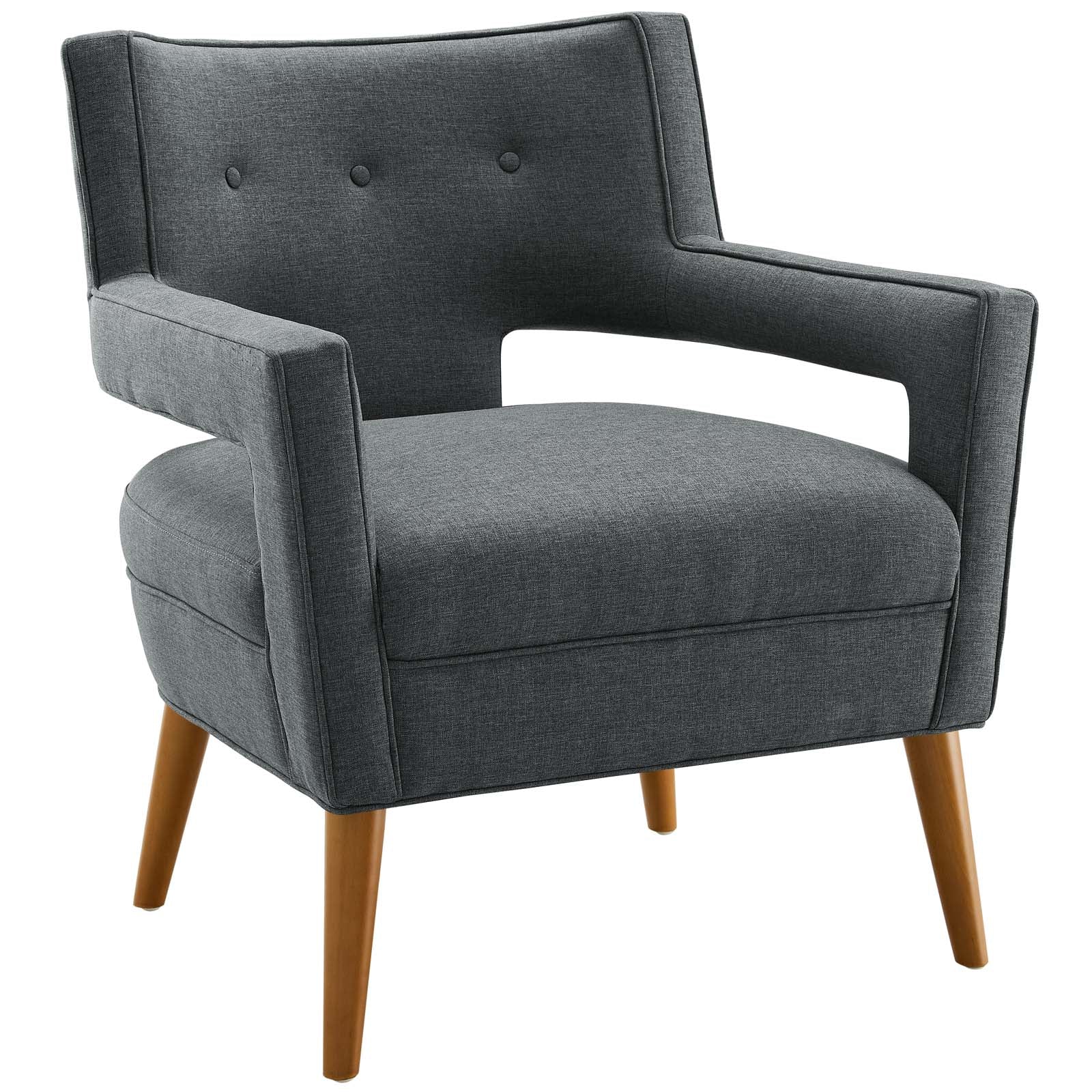Modway Sheer Fabric Armchair | Armchairs | Modishstore-23