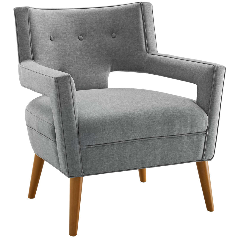 Modway Sheer Fabric Armchair | Armchairs | Modishstore-21