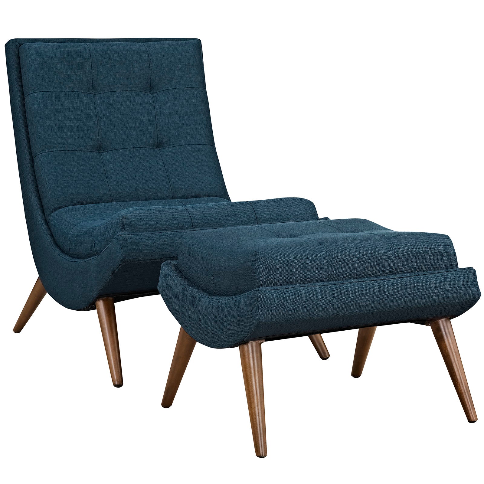 Modway Ramp Fabric Lounge Chair Set | Lounge Chairs | Modishstore-14