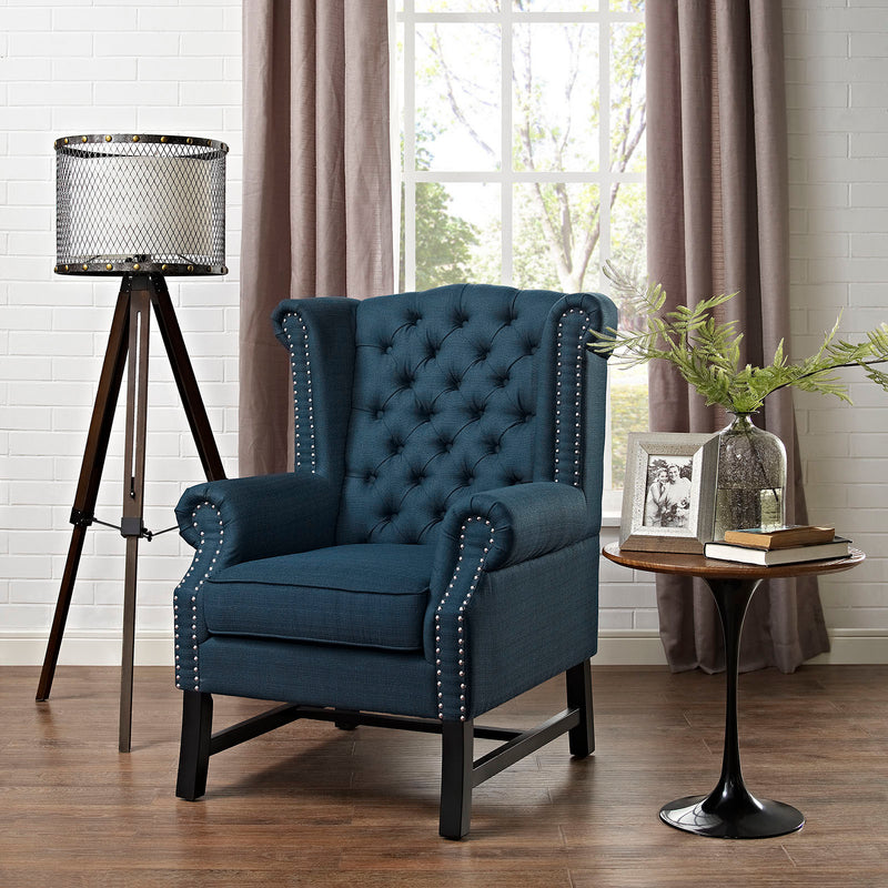 Steer Upholstered Fabric Armchair By Modway - EEI-2150 | Armchairs | Modishstore - 1