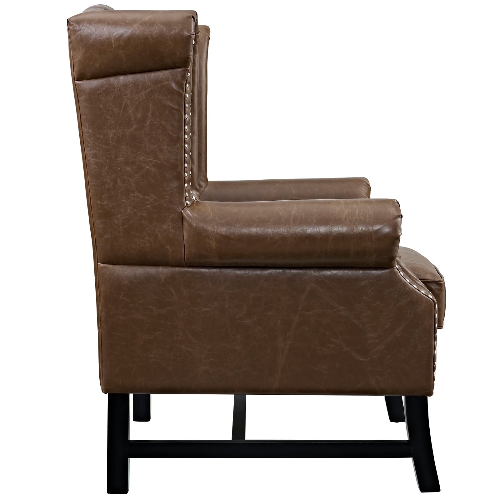 Steer Upholstered Vinyl Armchair By Modway - EEI-2151 | Armchairs | Modishstore - 3