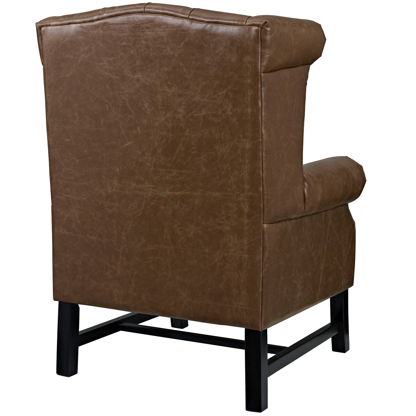 Steer Upholstered Vinyl Armchair By Modway - EEI-2151 | Armchairs | Modishstore - 4
