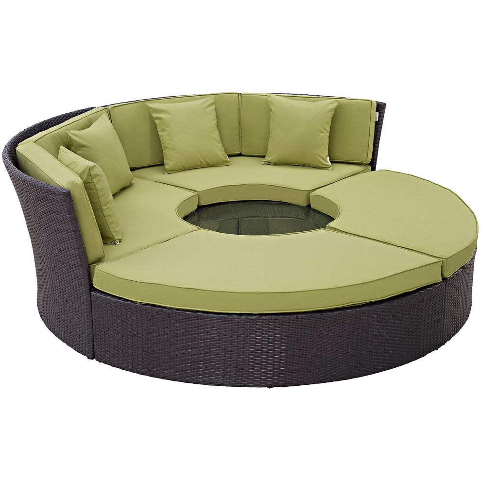 Convene Circular Outdoor Patio Daybed Set By Modway - EEI-2171 | Outdoor Patio Daybed | Modishstore - 2