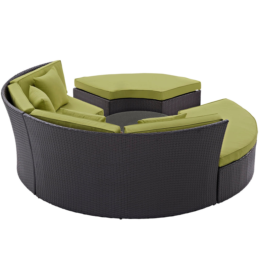 Convene Circular Outdoor Patio Daybed Set By Modway - EEI-2171 | Outdoor Patio Daybed | Modishstore - 5