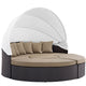 Modway Convene Canopy Outdoor Patio Daybed - EEI-2173 | Outdoor Patio Daybed | Modishstore-20