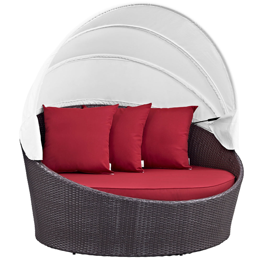 Modway Convene Canopy Outdoor Patio Daybed - EEI-2175 - EEI-2175 | Outdoor Patio Daybed | Modishstore - 3