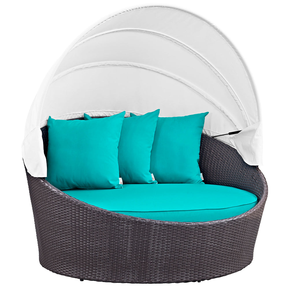 Modway Convene Canopy Outdoor Patio Daybed - EEI-2175 - EEI-2175 | Outdoor Patio Daybed | Modishstore - 2