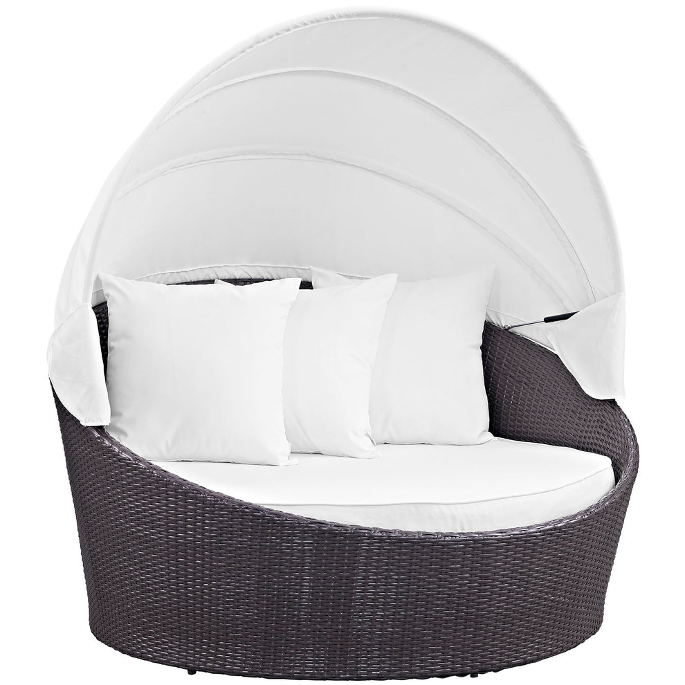 Modway Convene Canopy Outdoor Patio Daybed - EEI-2175 - EEI-2175 | Outdoor Patio Daybed | Modishstore - 1