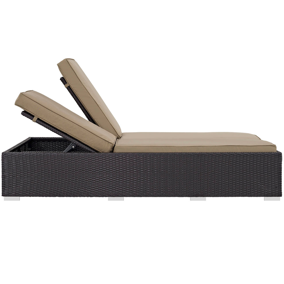 Modway Convene Double Outdoor Patio Chaise - EEI-2177 | Outdoor Recliners & Lounge Chairs | Modishstore - 8