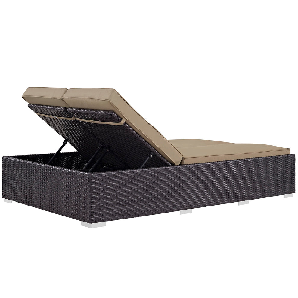 Modway Convene Double Outdoor Patio Chaise - EEI-2177 | Outdoor Recliners & Lounge Chairs | Modishstore - 12