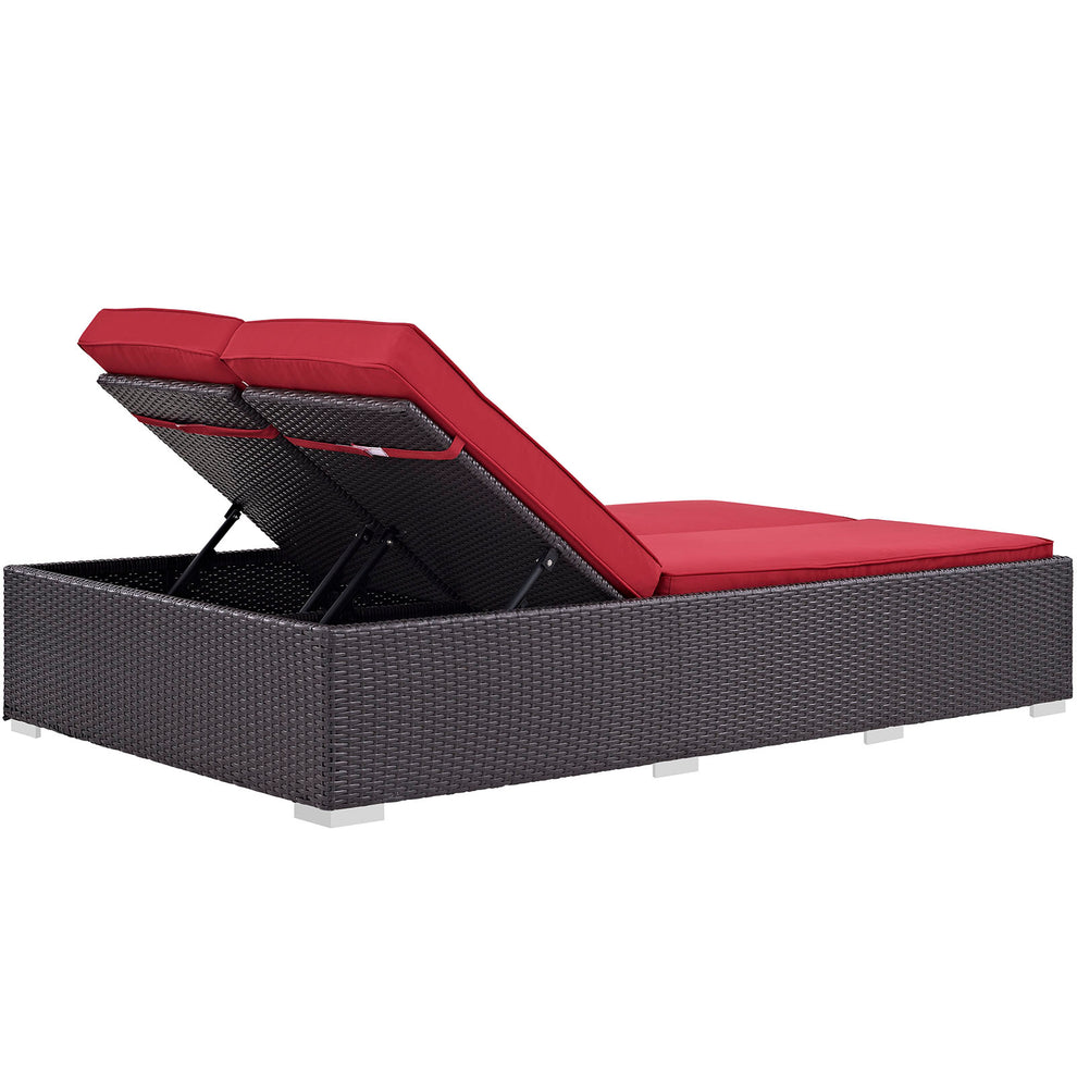 Modway Convene Double Outdoor Patio Chaise - EEI-2177 | Outdoor Recliners & Lounge Chairs | Modishstore - 13