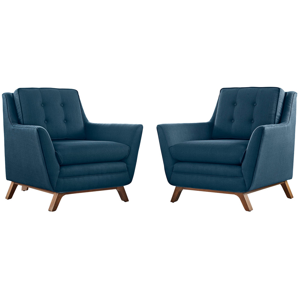 Beguile 2 Piece Upholstered Fabric Living Room Set By Modway - EEI-2185 | Sofa Set | Modishstore - 2