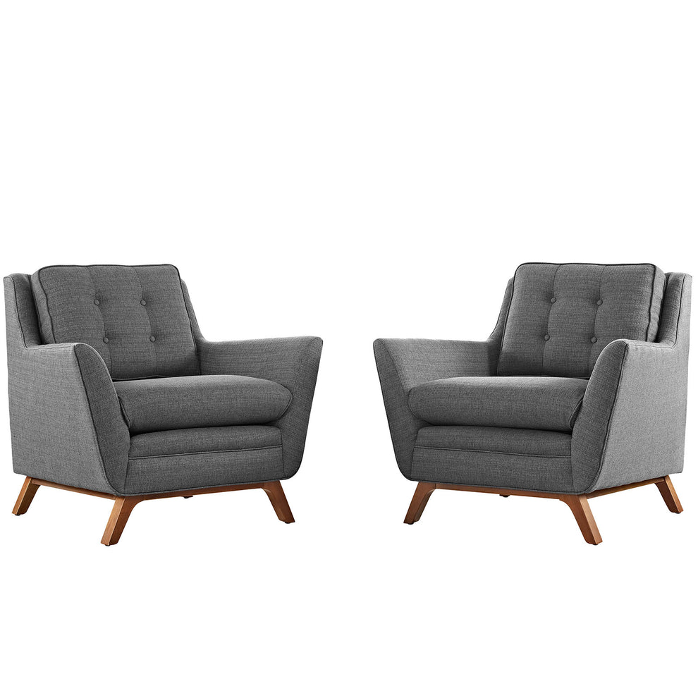 Beguile 2 Piece Upholstered Fabric Living Room Set By Modway - EEI-2185 | Sofa Set | Modishstore - 7