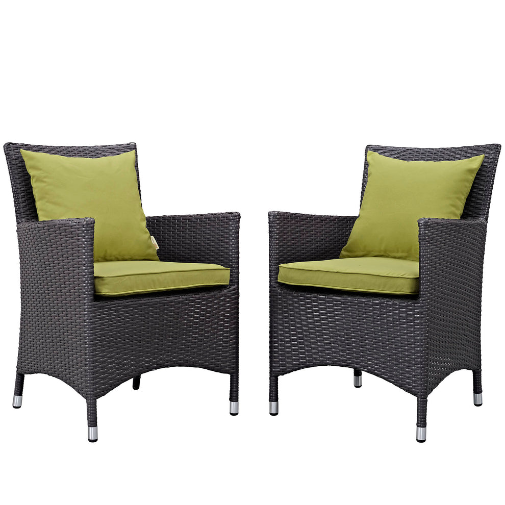Modway Convene 2 Piece Outdoor Patio Dining Set - EEI-2188 - EEI-2188 | Outdoor Chairs | Modishstore - 15