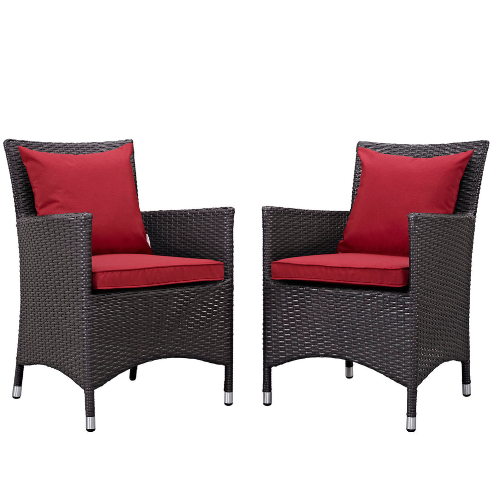 Modway Convene 2 Piece Outdoor Patio Dining Set - EEI-2188 - EEI-2188 | Outdoor Chairs | Modishstore - 14