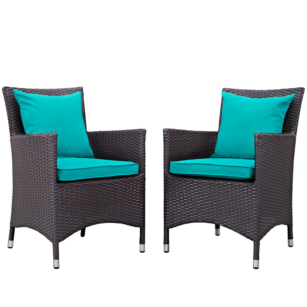 Modway Convene 2 Piece Outdoor Patio Dining Set - EEI-2188 - EEI-2188 | Outdoor Chairs | Modishstore - 13