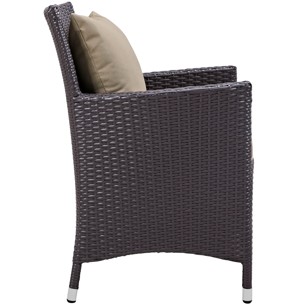Modway Convene 4 Piece Outdoor Patio Dining Set - EEI-2190 | Dining Chairs | Modishstore - 15