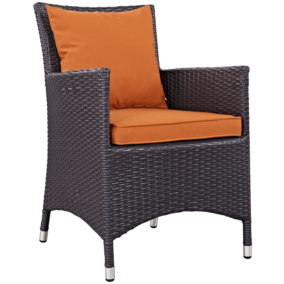 Modway Convene 4 Piece Outdoor Patio Dining Set - EEI-2190 | Dining Chairs | Modishstore - 39