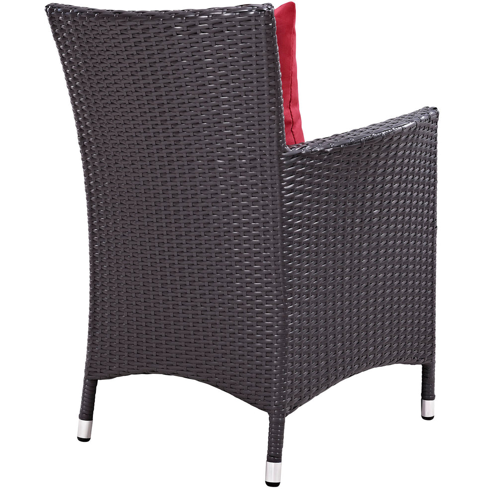 Modway Convene 4 Piece Outdoor Patio Dining Set - EEI-2190 | Dining Chairs | Modishstore - 8