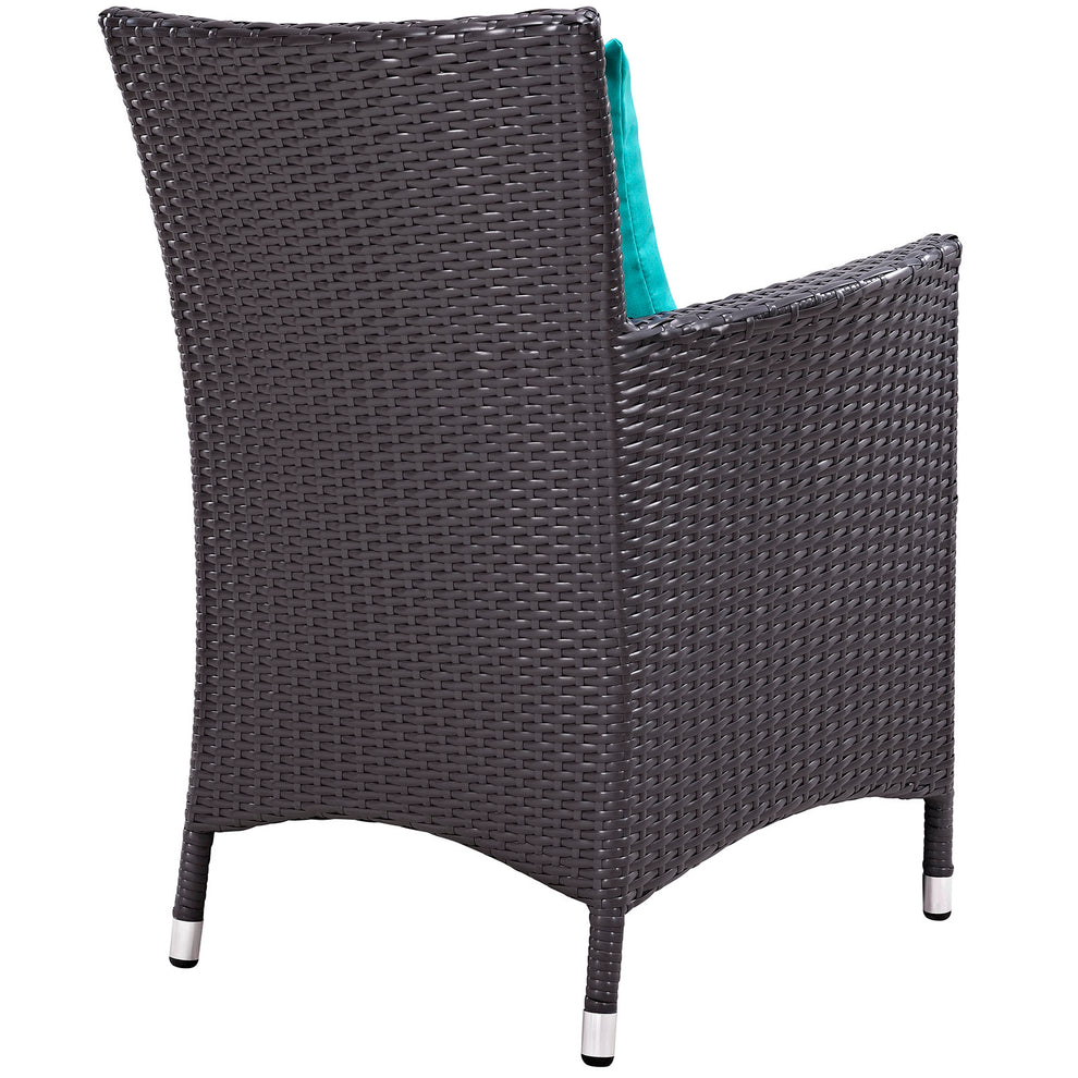 Modway Convene 4 Piece Outdoor Patio Dining Set - EEI-2190 | Dining Chairs | Modishstore - 9