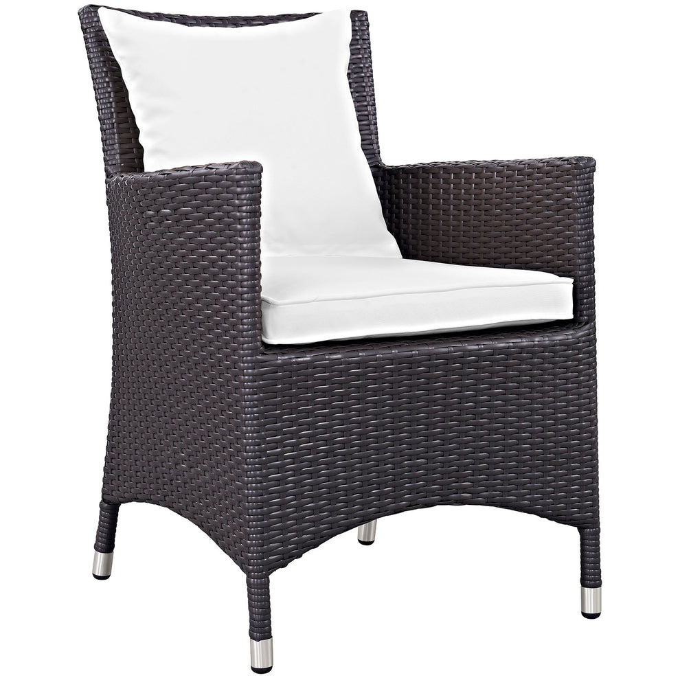 Modway Convene 4 Piece Outdoor Patio Dining Set - EEI-2190 | Dining Chairs | Modishstore - 2